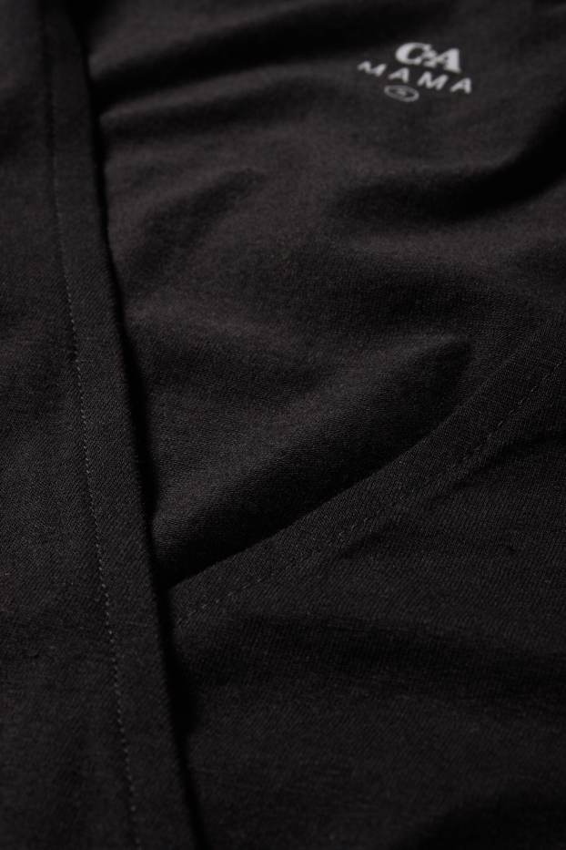 Femmes - Haut de pyjama d’allaitement - noir