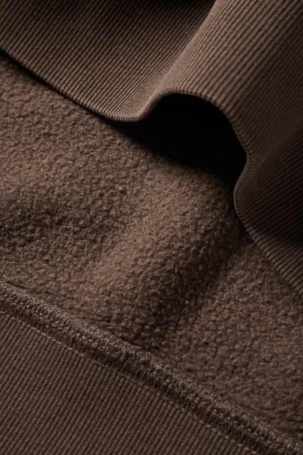 Herren - Oversized-Sweatshirt - braun