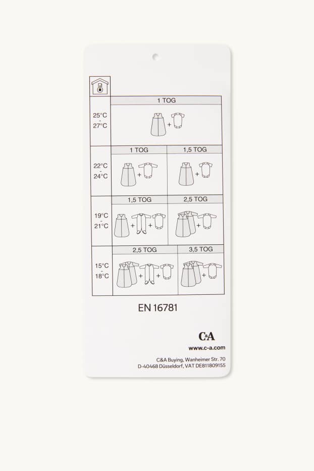 Neonate - Fiori - sacco nanna neonate - 0-4 mesi - bianco / rosa