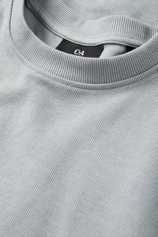 Bărbați - Tricou - relaxed fit - portocaliu / albastru deschis