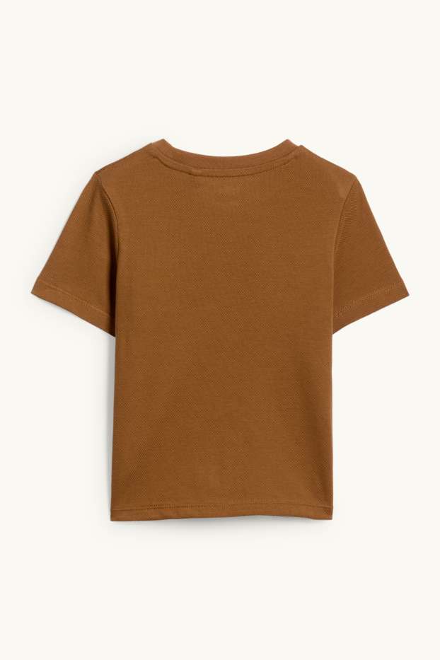 Nen - Samarreta de màniga curta - marró/beix