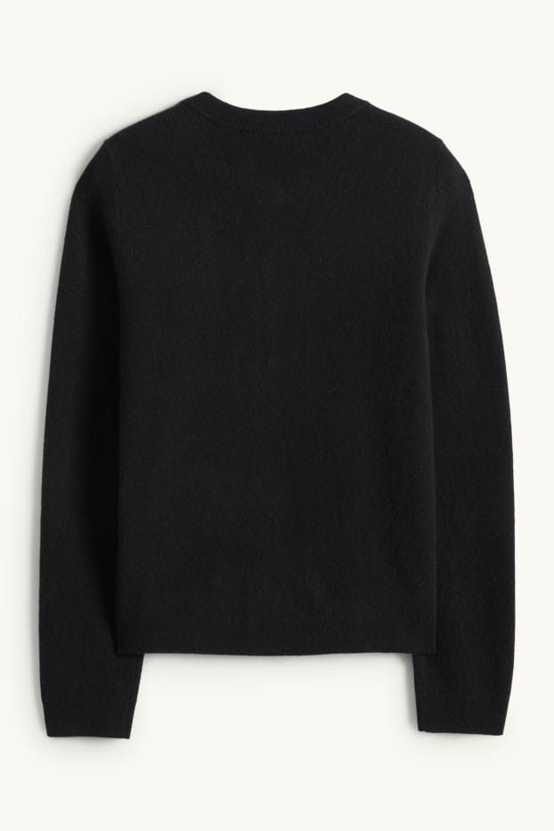 Donna - Cardigan di cashmere - nero