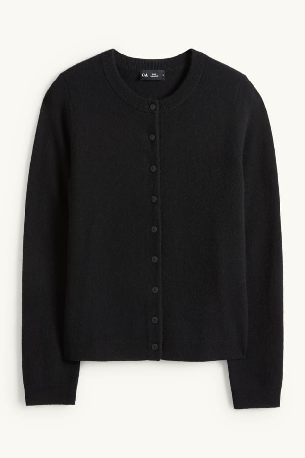 Donna - Cardigan di cashmere - nero