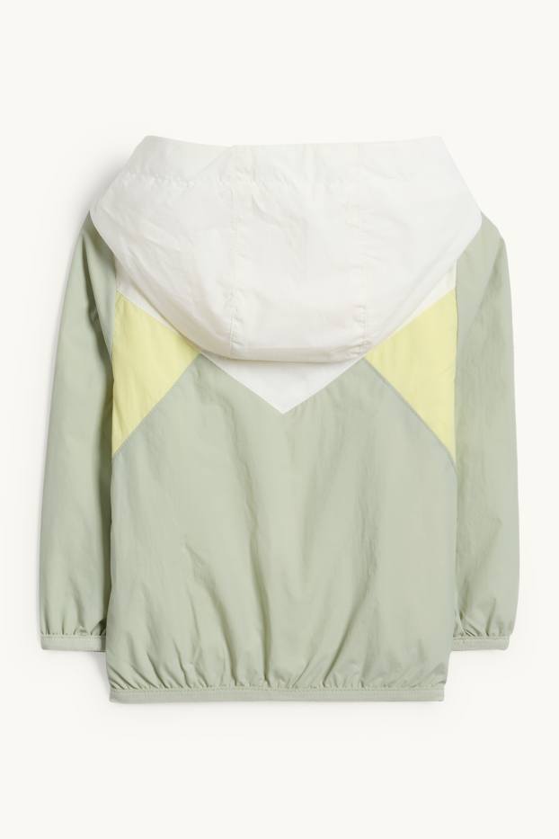 Baby Boys - Baby jacket - water-repellent - white / green