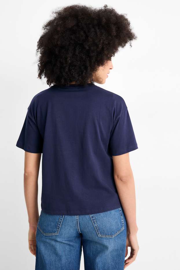 Femei - Tricou - relaxed fit - Peanuts - albastru închis