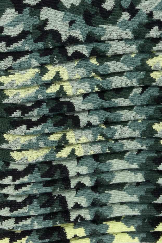 Kinder Buben - Multipack 7er - Socken - dunkelgrün / schwarz