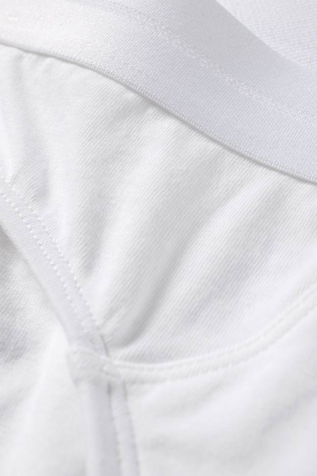 Herren - Multipack 3er - Slip - weiss