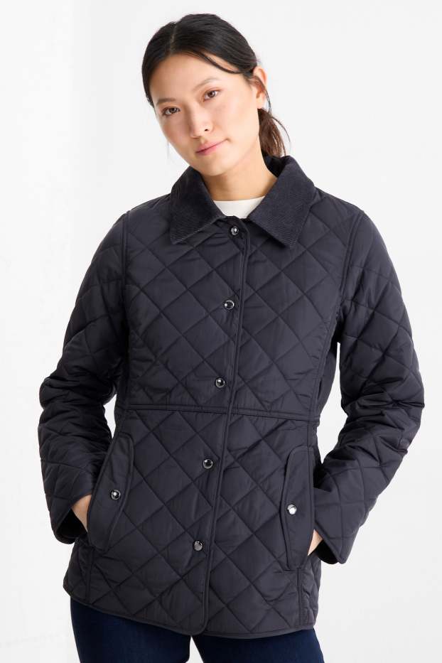 Damen - Steppjacke - dunkelblau