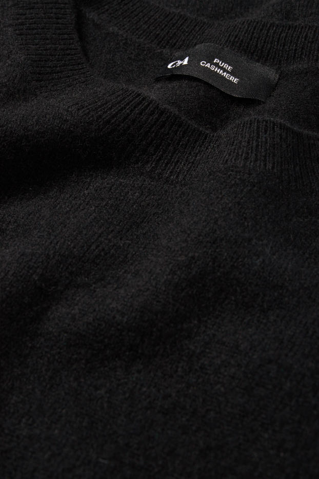 Femmes - Pull en cachemire - noir