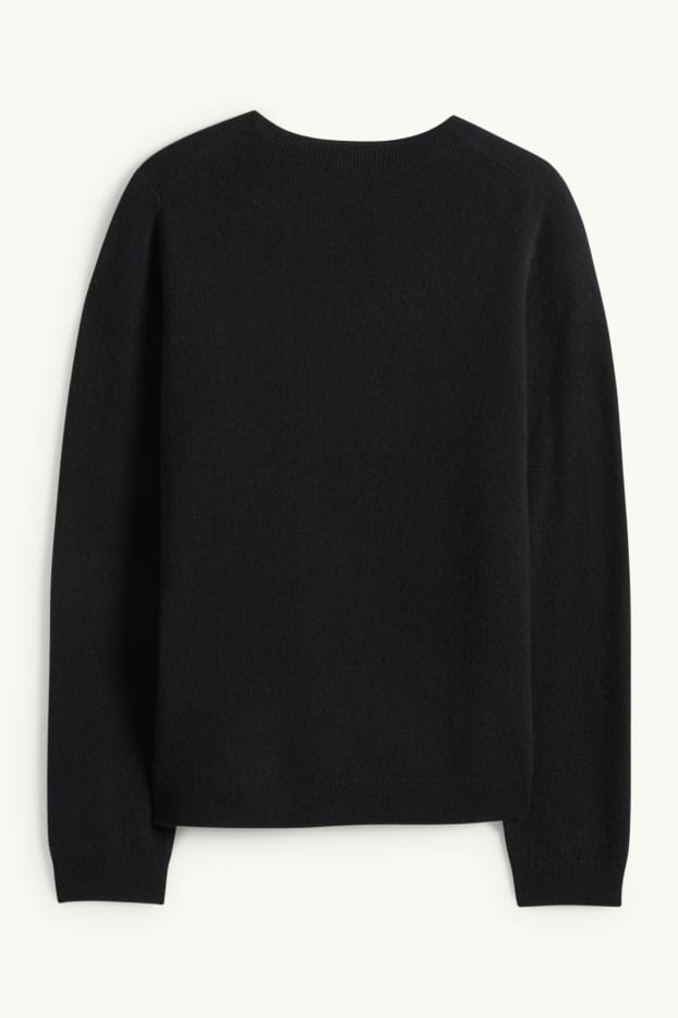 Femmes - Pull en cachemire - noir