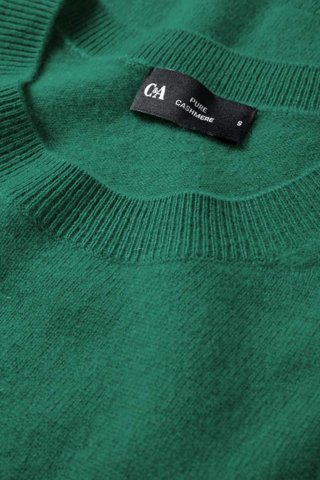 Women - Cashmere jumper - green