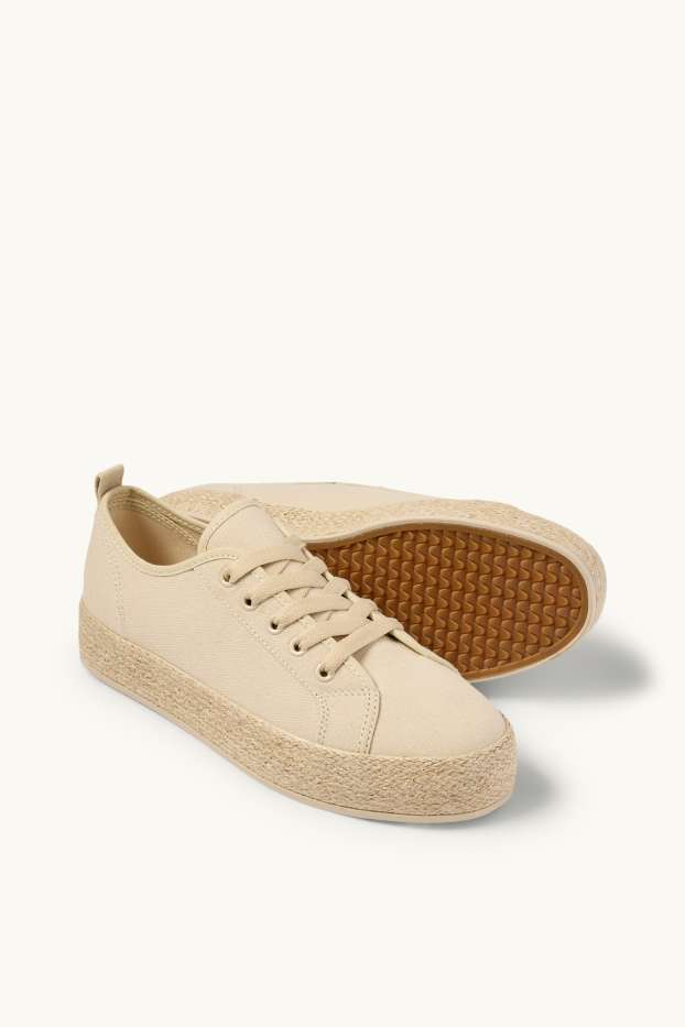 Dames - Sneakers - beige