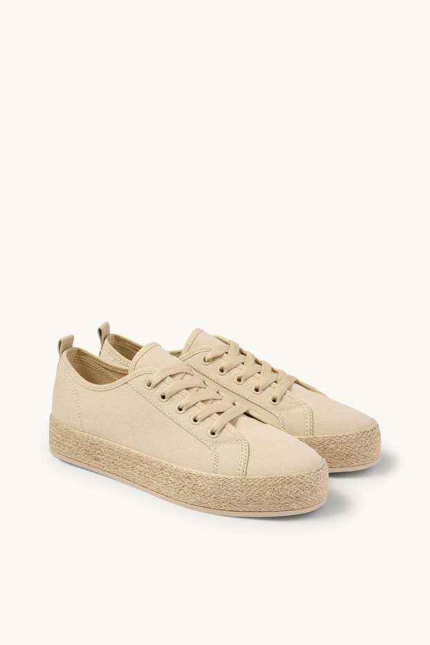 Dames - Sneakers - beige