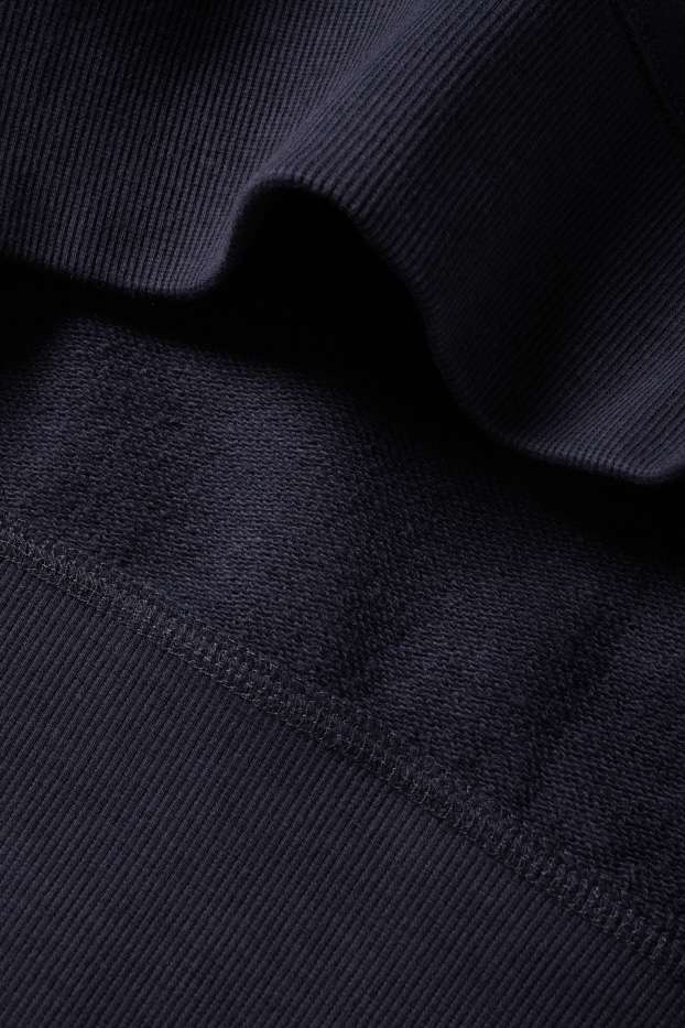 Pánské - Mikina - tmavomodrá