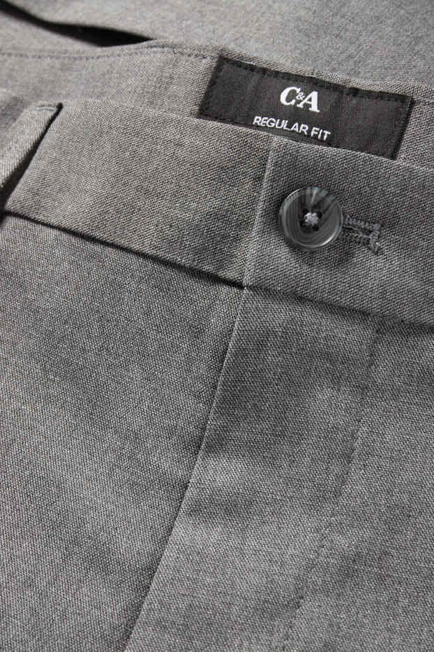 Home - Pantalons - regular fit - elàstics - gris