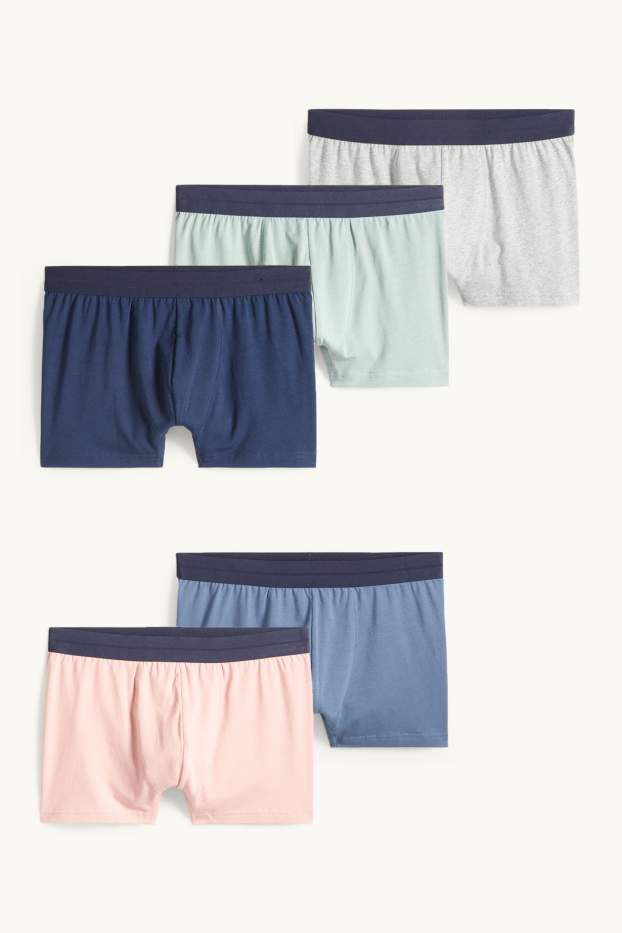 Herren - Multipack 5er - Trunks - dunkelblau
