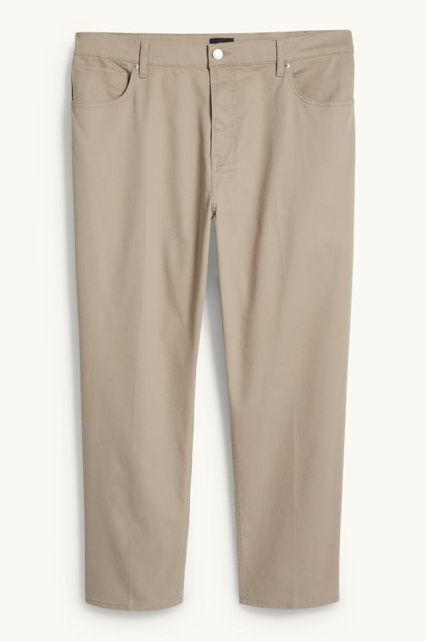 Herren - Hose - Regular Fit - taupe