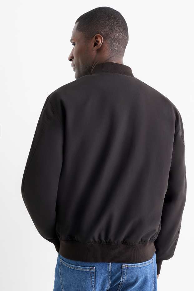 Uomo - Giacca bomber - nero