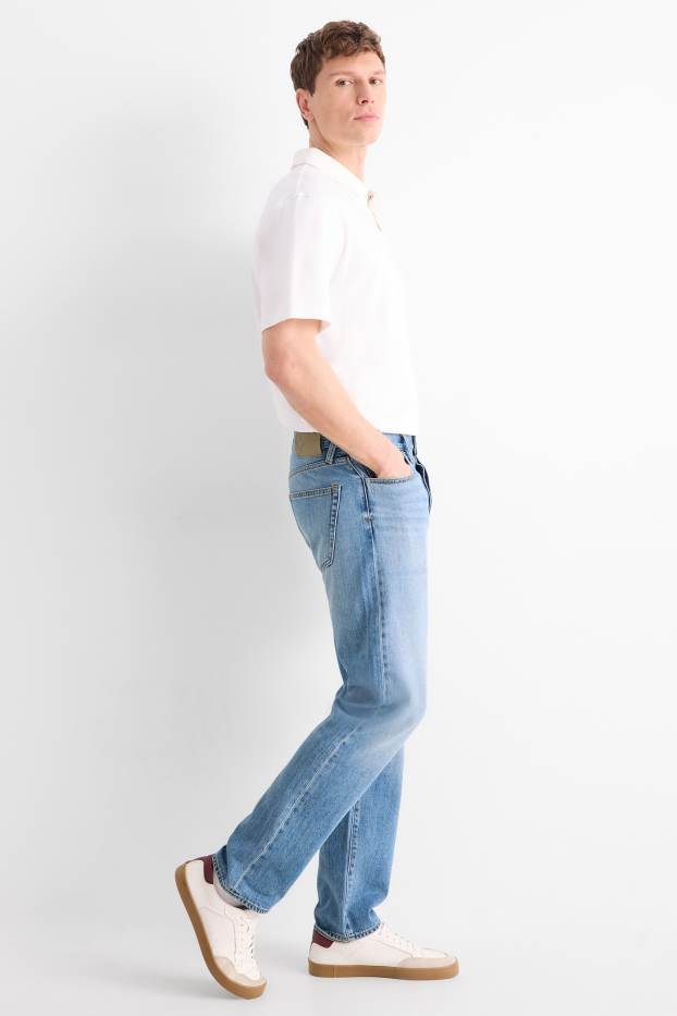 Herren - Regular Jeans - helljeansblau