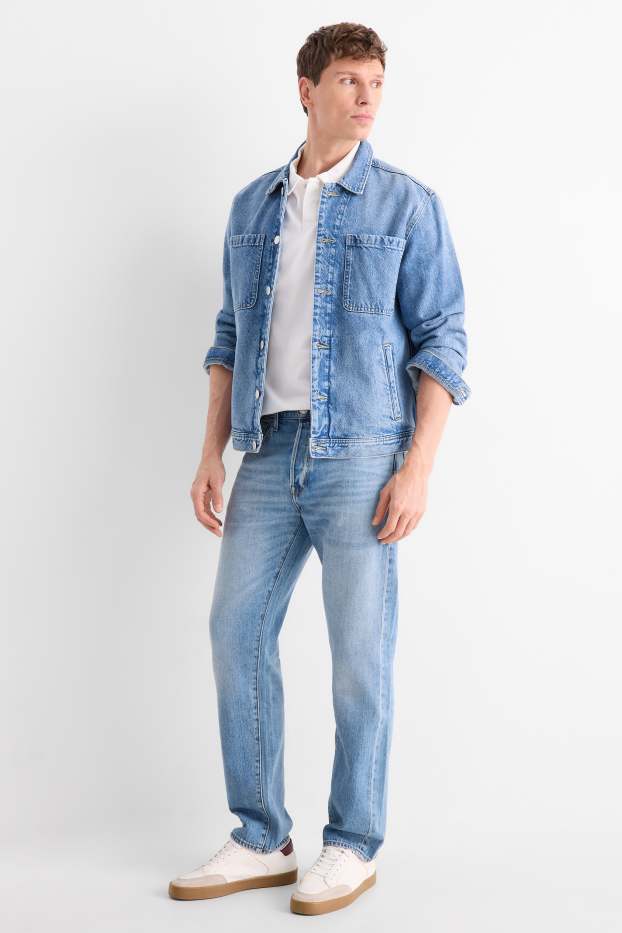 Herren - Regular Jeans - helljeansblau