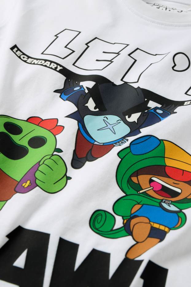 Bambini - Brawl Stars - t-shirt - bianco