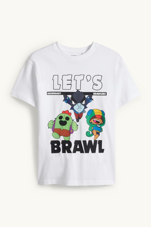 Bambini - Brawl Stars - t-shirt - bianco