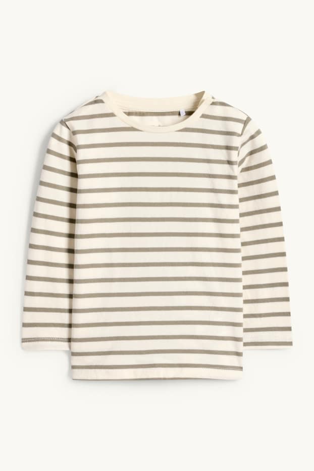 Miminka - chlapci - Lev - outfit pro miminka - 3dílný - khaki