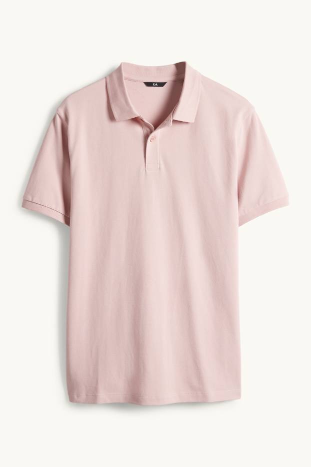 Home - Polo - regular fit - rosa