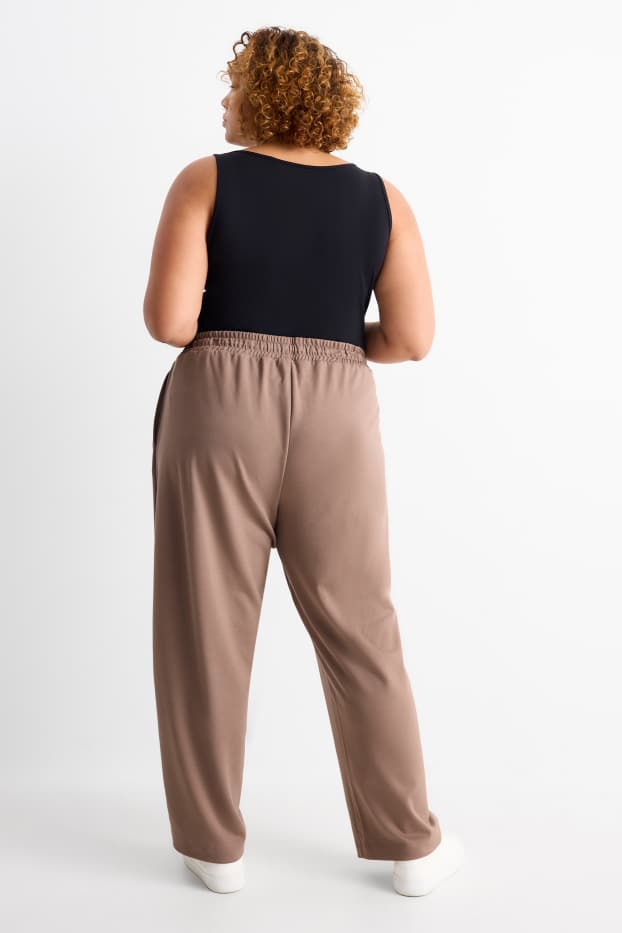 Damen - Jogginghose - braun