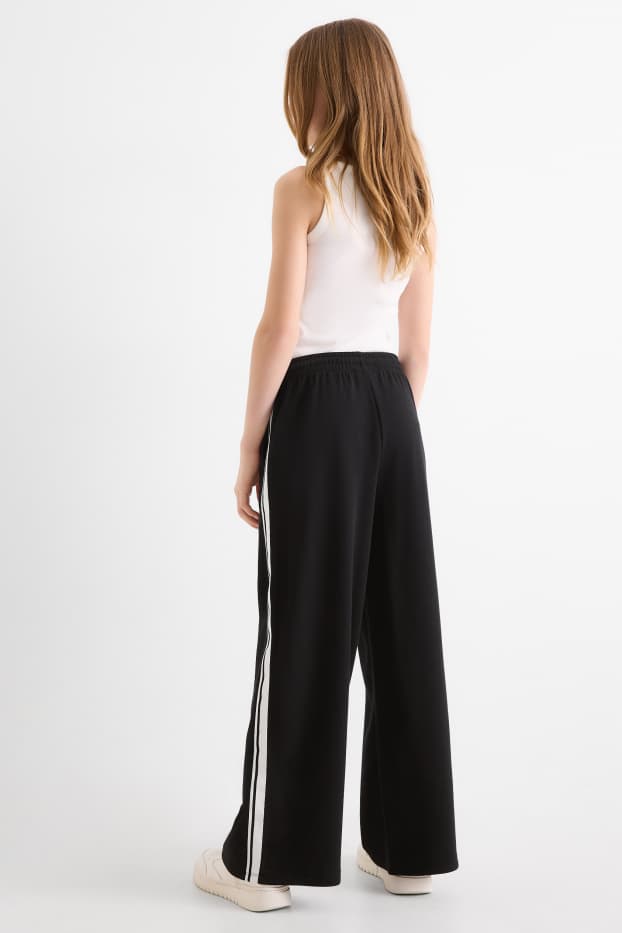 Kinderen: meisjes - Joggingbroek - zwart