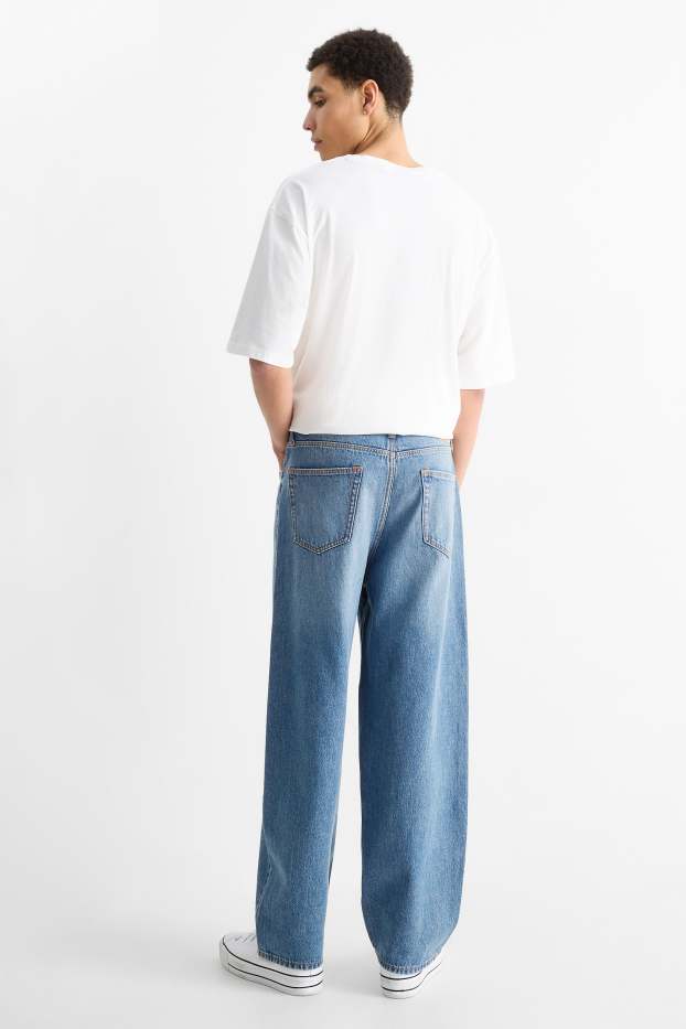 Herren - Baggy Jeans - jeansblau