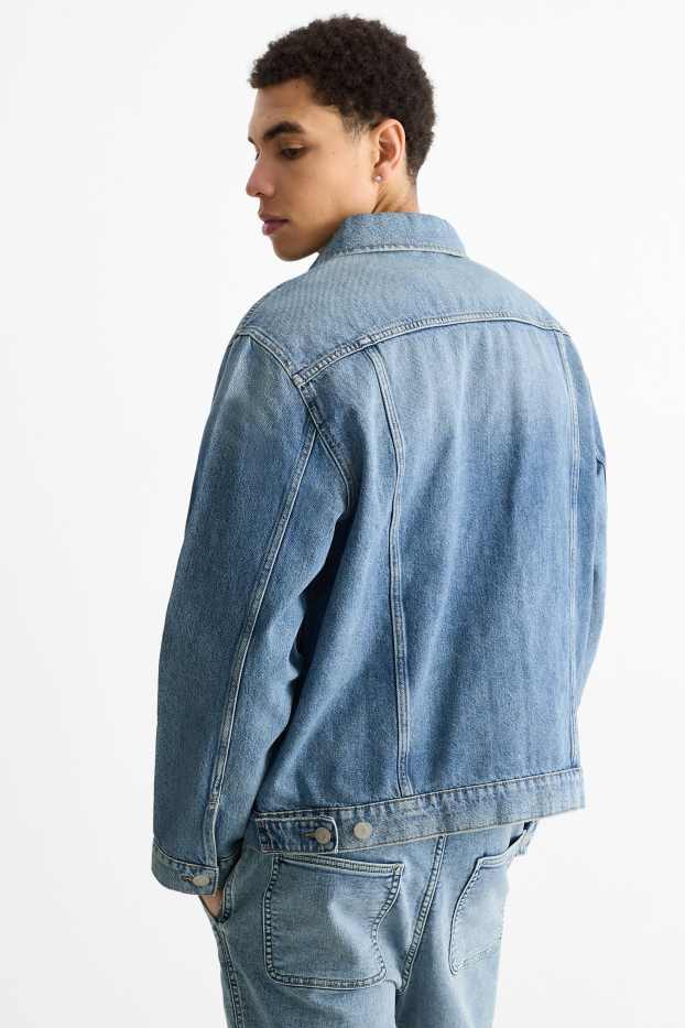 Uomo - Giacca di jeans - jeans blu