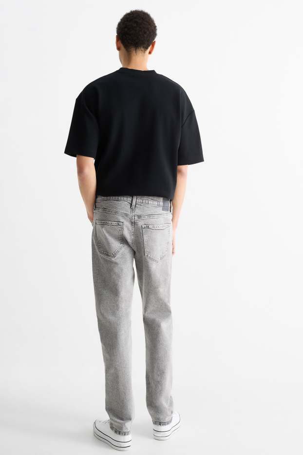 Hommes - Straight jean - jean gris clair