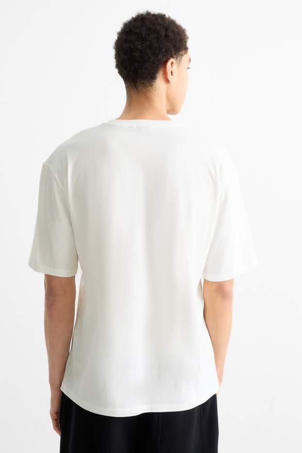 Home - Samarreta de màniga curta - oversized - Stranger Things - blanc