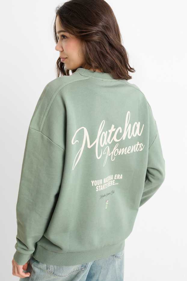 Damen - Sweatshirt - hellgrün