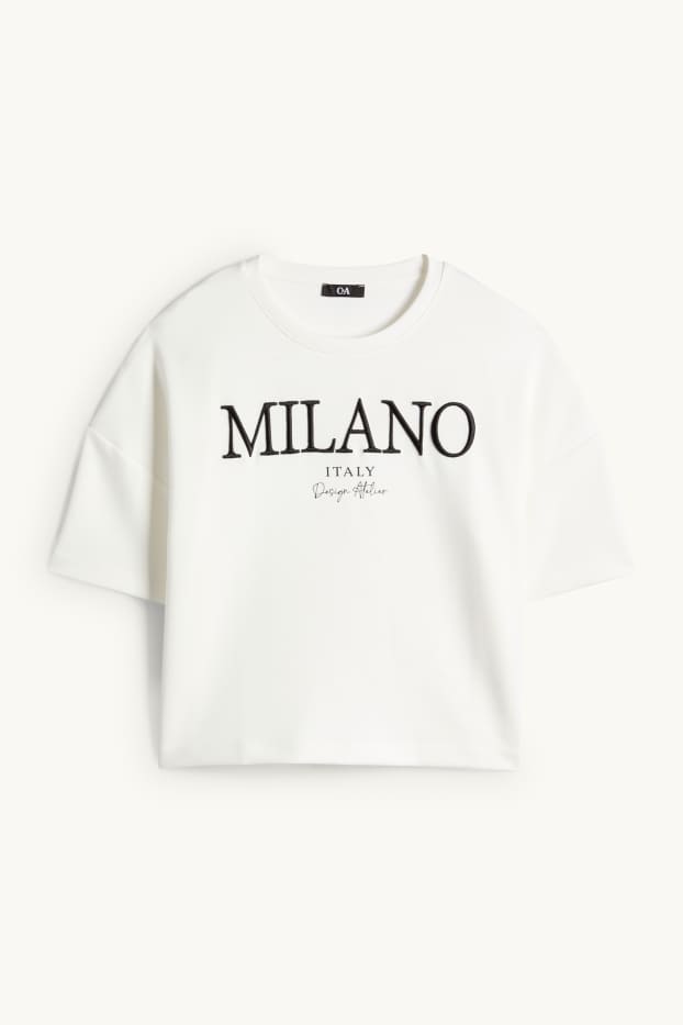 Damen - Sweatshirt - weiss