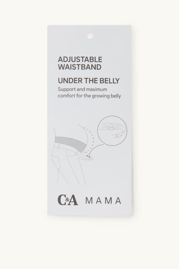 Damen - Umstands-Jogginghose - hellbeige