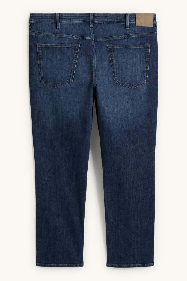 Men - Straight jeans - LYCRA® - denim-dark blue