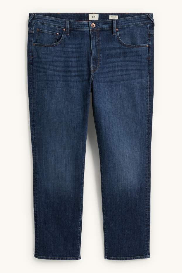 Men - Straight jeans - LYCRA® - denim-dark blue