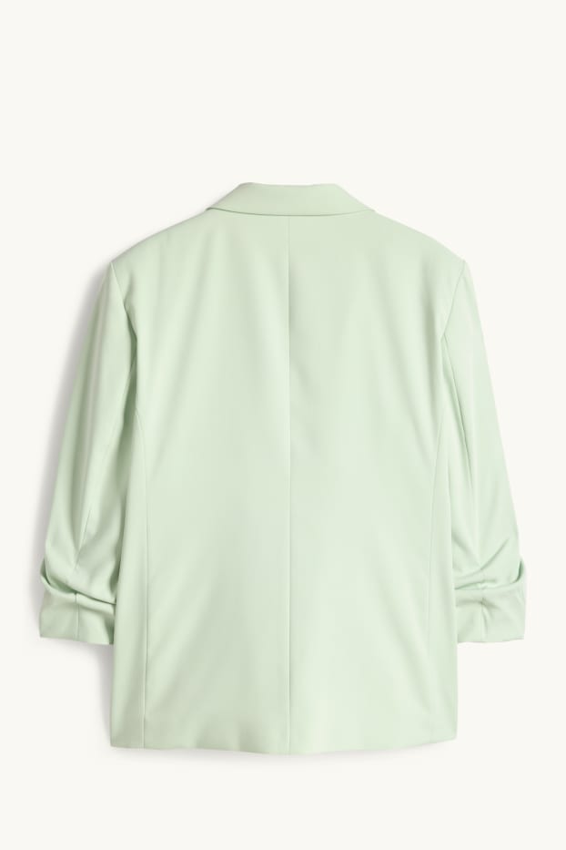 Women - Blazer - regular fit - mint green