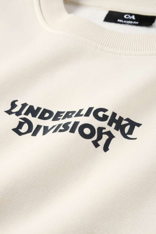 Men - Sweatshirt - relaxed fit - cremewhite