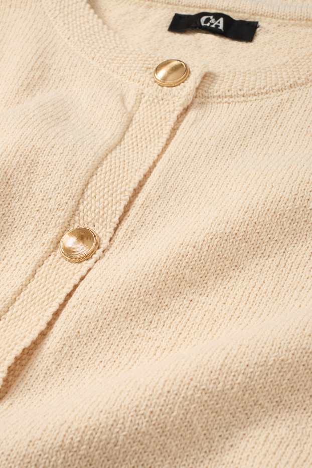 Women - Cardigan - light beige