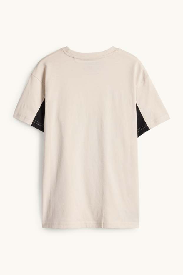 Enfants garçons - Minecraft - T-shirt - beige clair