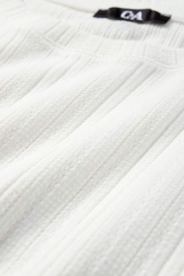 Femmes - T-shirt - regular fit - blanc