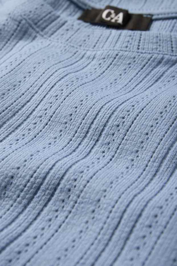 Femmes - T-shirt - regular fit - bleu