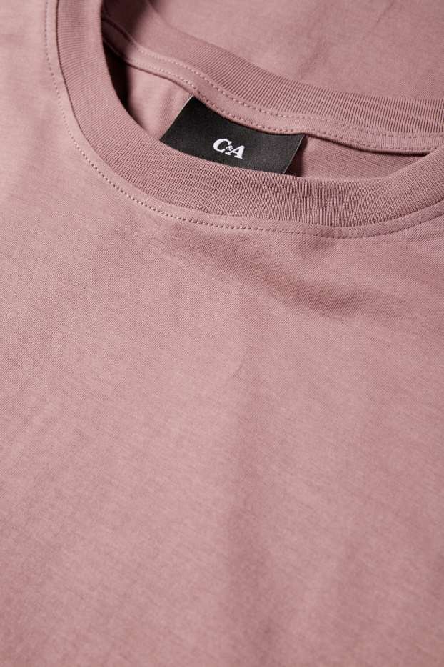 Hommes - T-shirt - regular fit - violet clair