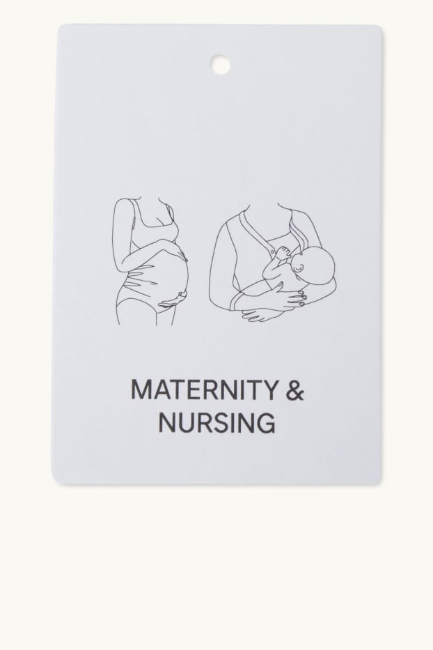 Dona - Paquet de 2 - top de lactància - negre