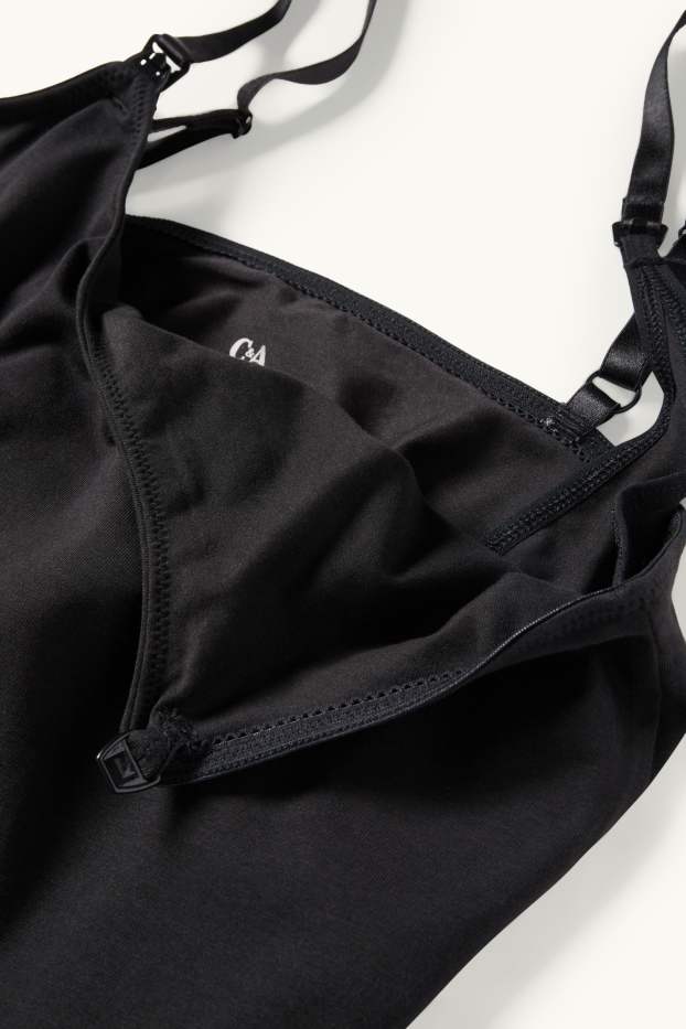 Dona - Paquet de 2 - top de lactància - negre