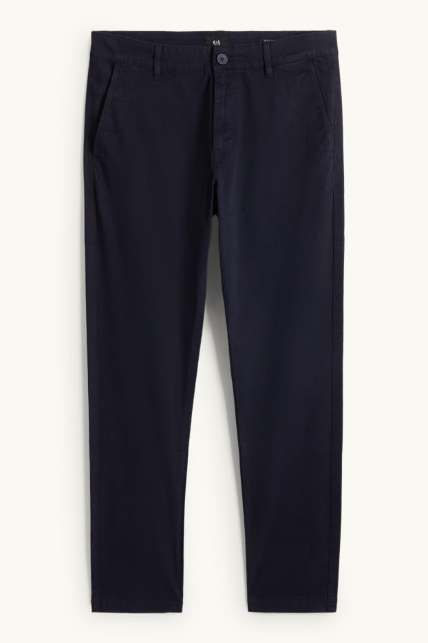Herren - Chino - Slim Fit - dunkelblau