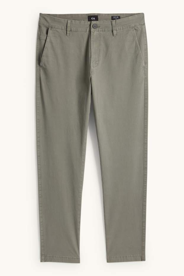 Herren - Chino - Slim Fit - grün